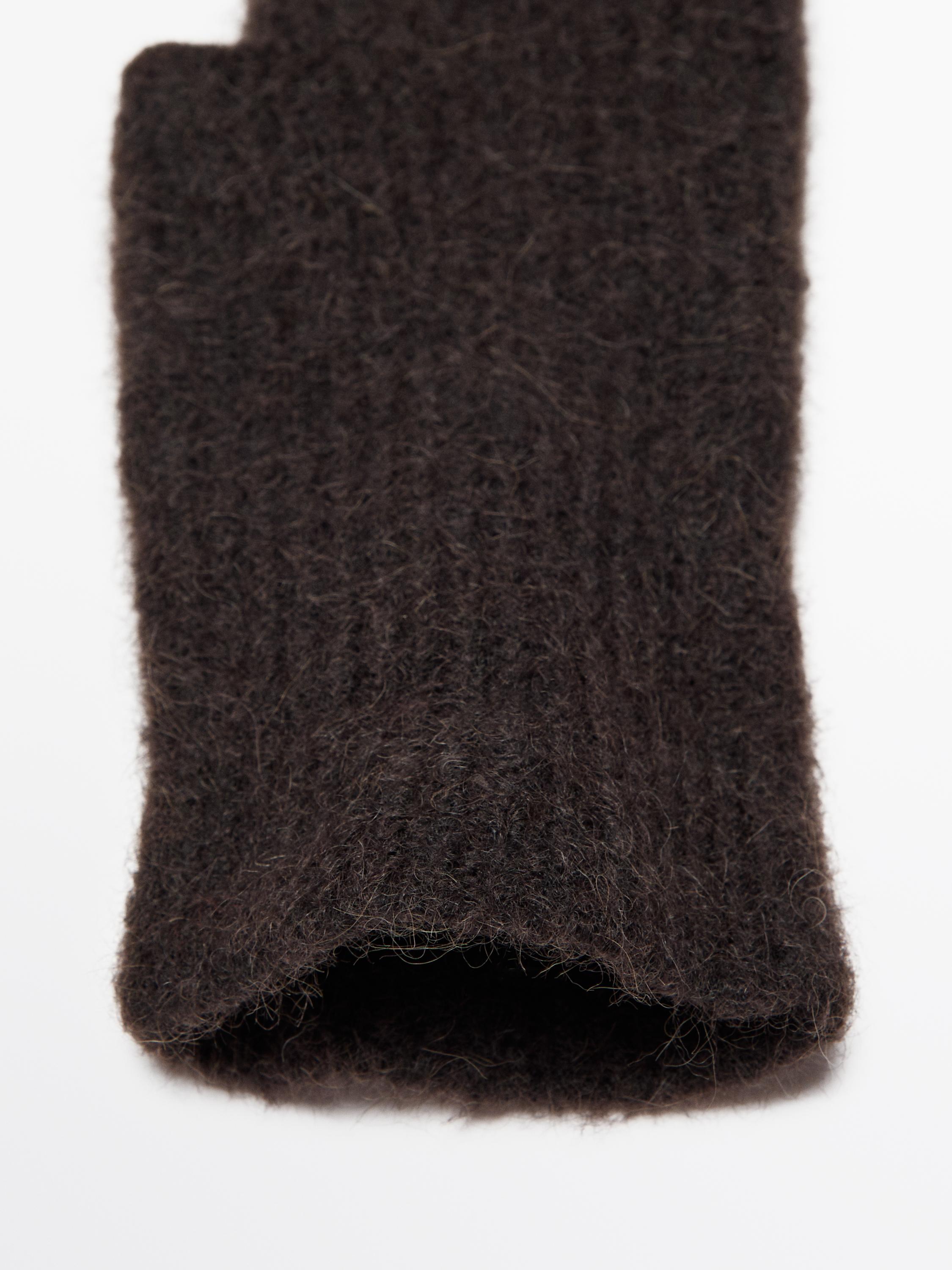 Alpaca blend mittens